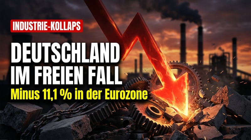 Deutschlands Industrie im freien Fall: Der Auftragseinbruch entlarvt das Versagen einer ganzen Politikergeneration