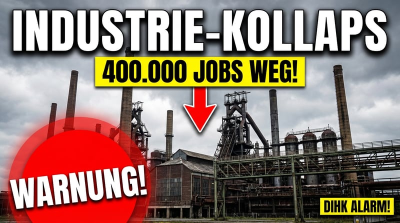 Deutschlands industrieller Niedergang: DIHK schlägt Alarm – doch wer hat jahrelang geschwiegen?