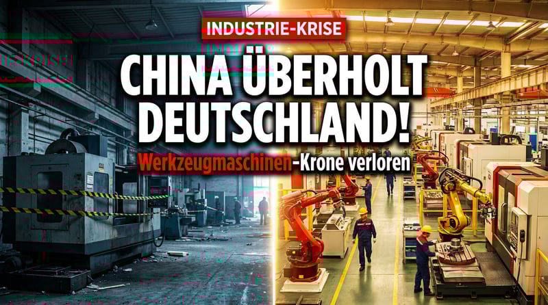 Deutschlands industrielles Herzstück am Abgrund: China entreißt uns die Werkzeugmaschinen-Krone