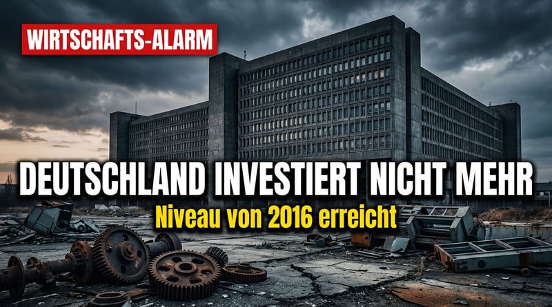 Deutschlands Investitionskrise: Wenn der Staat wächst und die Wirtschaft schrumpft
