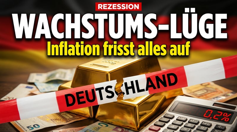 Deutschlands Mini-Wachstum: Eine statistische Luftnummer ohne realen Wert