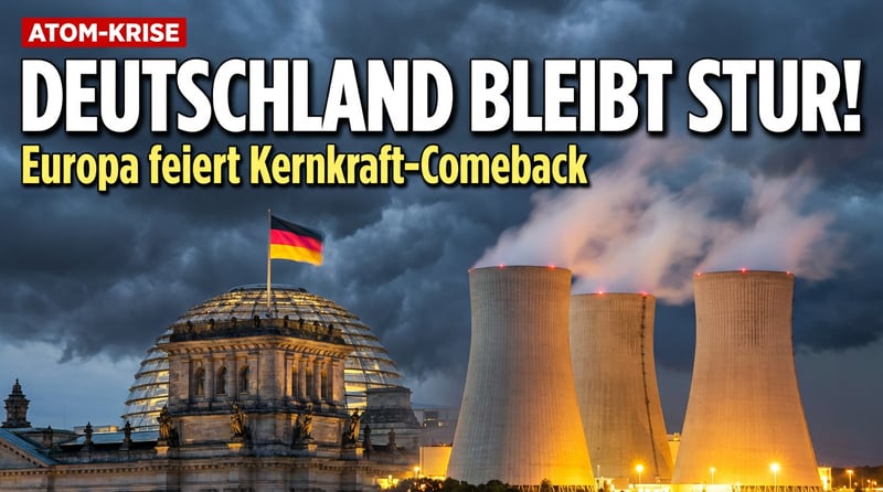 Deutschlands teurer Sonderweg: Europa setzt auf Kernkraft – Berlin schaut zu