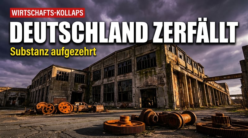 Deutschlands Wirtschaft am Abgrund: Die Substanz wird aufgezehrt