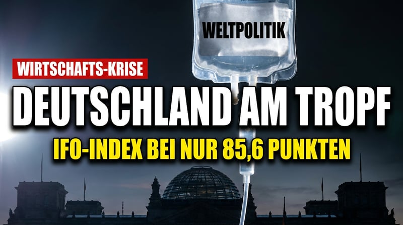 Deutschlands Wirtschaft am Tropf der Weltpolitik: Wenn ein Mini-Plus schon als Hoffnungsschimmer gefeiert wird