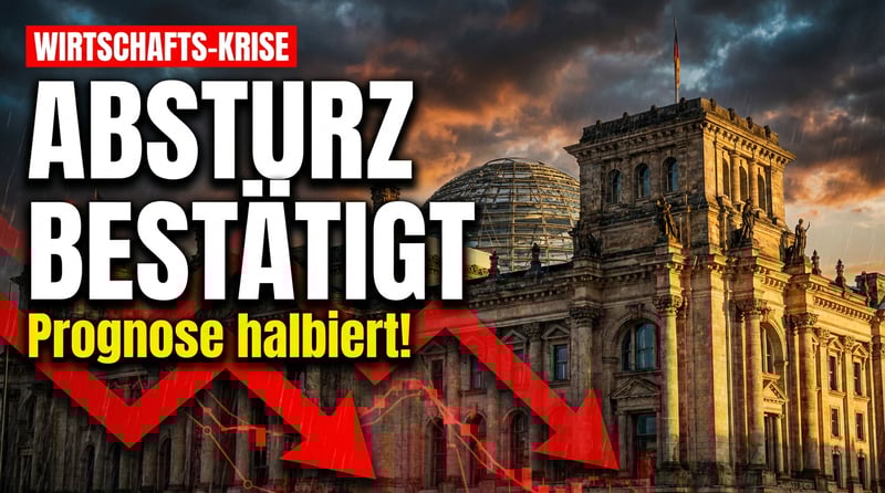 Deutschlands Wirtschaft im Sinkflug: Bundesregierung kassiert eigene Wachstumsprognose