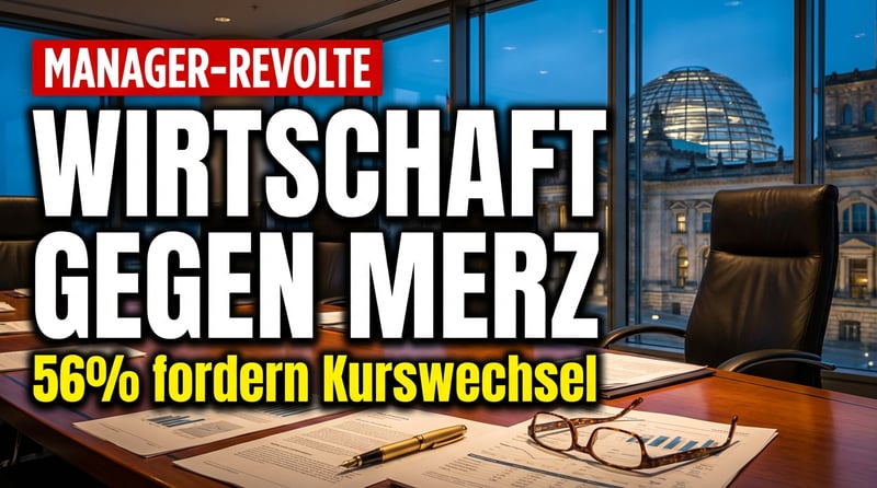 Deutschlands Wirtschaftselite bröckelt: Manager fordern Ende der Brandmauer-Politik