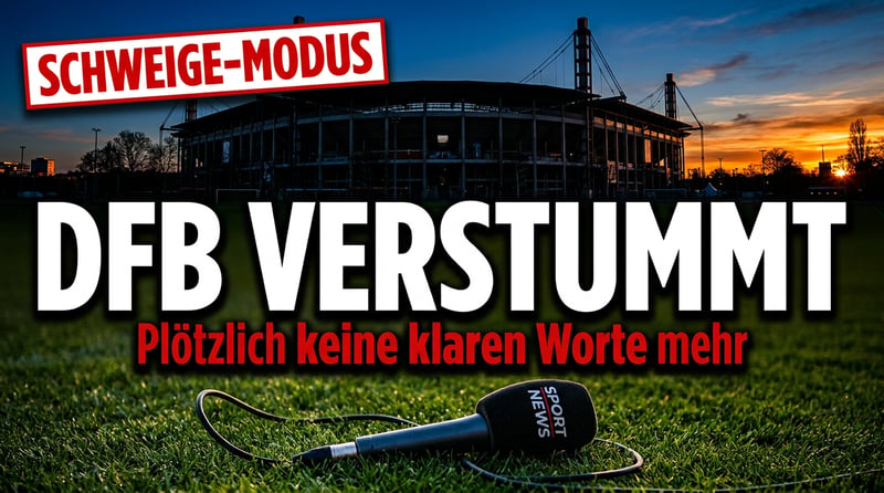 DFB im Schweige-Modus: Wenn der Fußball plötzlich Angst vor klaren Worten bekommt