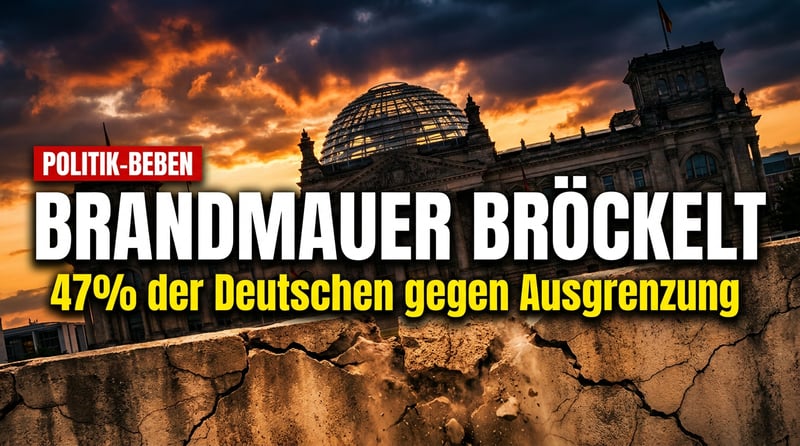 Die Brandmauer wackelt: Immer mehr Deutsche durchschauen das politische Schattenboxen