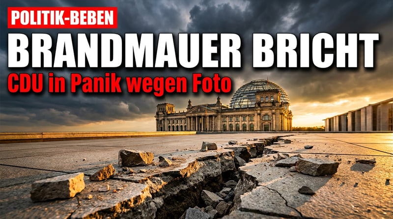Die Brandmauer wankt: Wie ein harmloses Foto die CDU in Panik versetzt