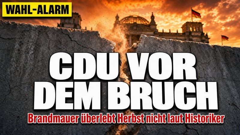„Die Brandmauer wird den Herbst nicht überleben“ – CDU vor dem Bruch?