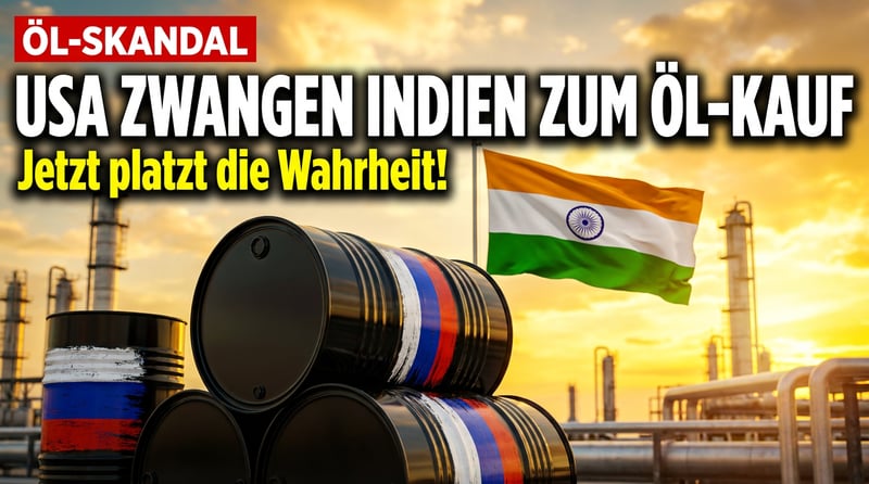 Die Doppelmoral des Westens: Indien entlarvt das schmutzige Spiel der USA beim Russland-Ă–l