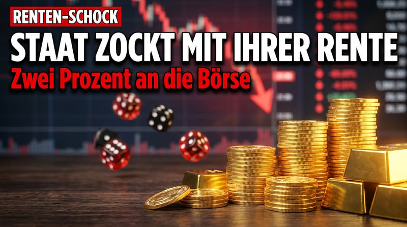 Die große Rentenlüge: Wenn der Staat mit Ihrer Altersvorsorge an der Börse zockt