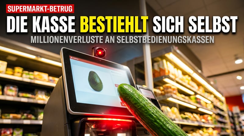 Die Kasse, die sich selbst bestiehlt: Wie Supermärkte an ihrer eigenen Sparidee scheitern