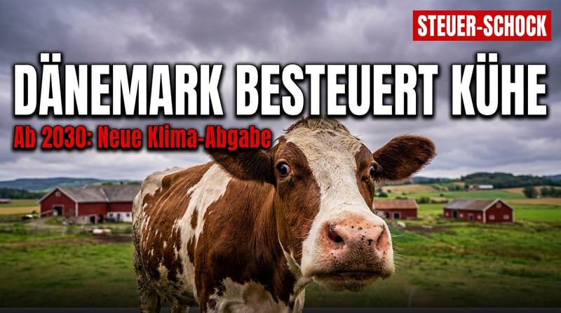 Die Kuhsteuer kommt: Dänemark macht die Landwirtschaft zur Melkkuh des Klimastaats