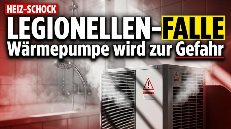 Die Legionellen-Falle: Wie das grüne Heizwunder Wärmepumpe an der eigenen Physik scheitert