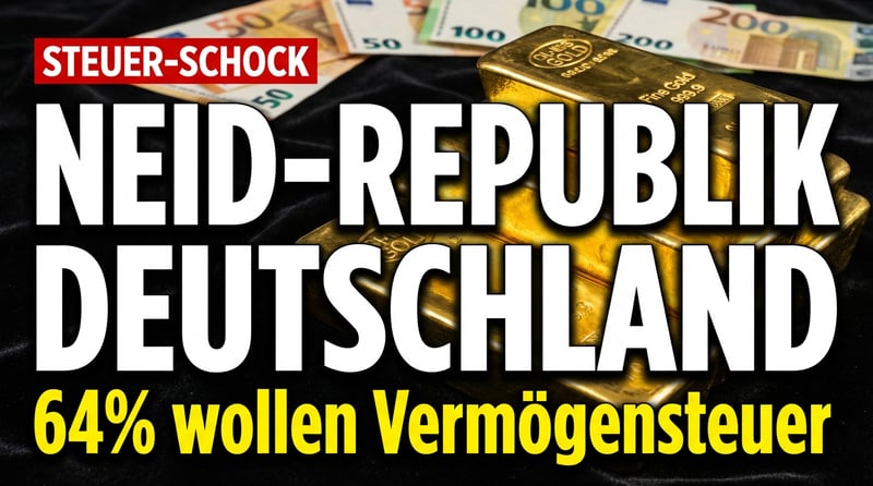 Die Neid-Republik: Wenn der Staatsfunk die Vermögensteuer herbeisehnt