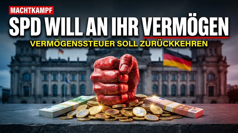 Die Neid-Steuer feiert Auferstehung: SPD will an das Vermögen der Bürger