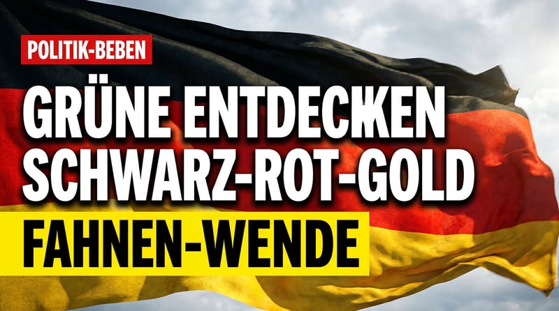 Die plötzliche Fahnenliebe der Grünen: Wie Franziska Brantner Schwarz-Rot-Gold entdeckt – und ihre Vergangenheit vergisst