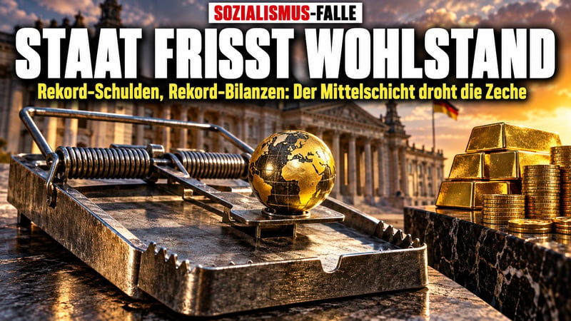 Die Sozialismus-Falle: Warum mehr Staat uns alle ärmer macht!