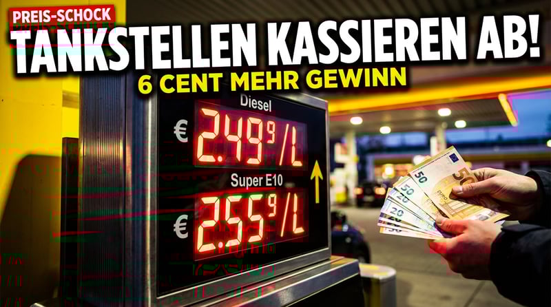 Die Spritpreis-Posse: Wie Berlins „12-Uhr-Regel" den Tankstellen volle Kassen beschert