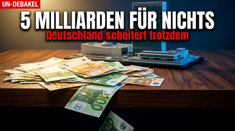 Die teuerste Ohrfeige der Welt: Wie Deutschland Milliarden zahlt und dafür eine UN-Demütigung erntet
