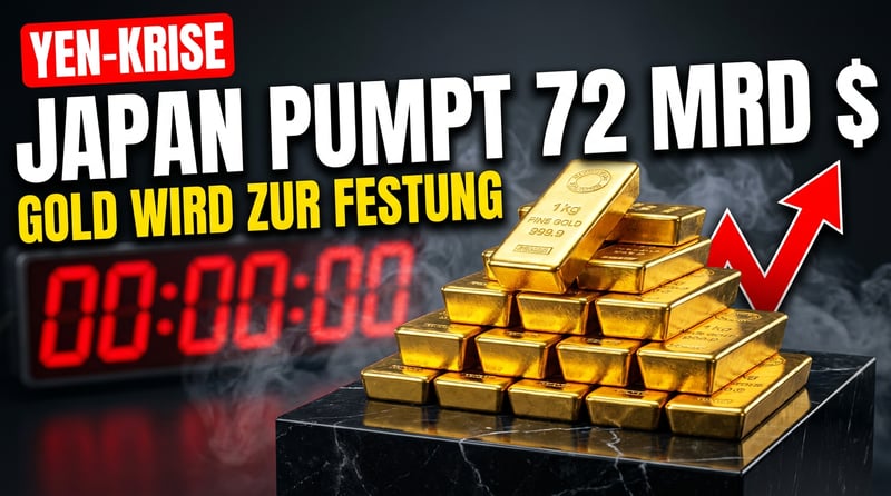 Die tickende Yen-Bombe: Warum Gold jetzt zur letzten Bastion wird