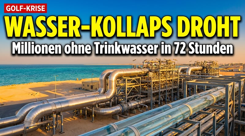 Die wahre Achillesferse der Golfstaaten: Nicht das Öl, sondern das Wasser