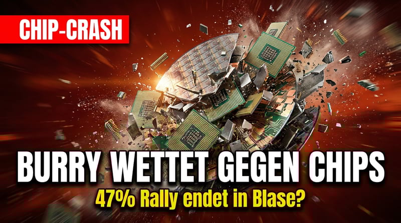 Die Wette des "Big Short"-Stars: Michael Burry sieht Chip-Blase platzen