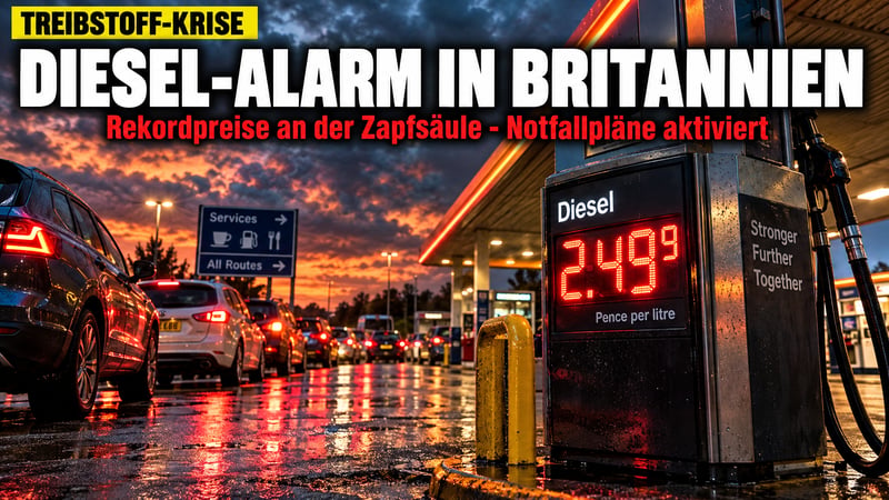 Diesel-Alarm in Großbritannien: London holt die Notfallpläne raus!