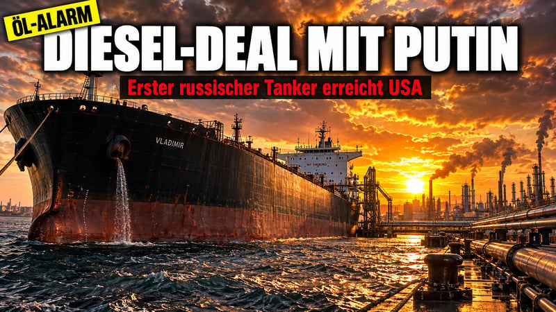 Diesel-Deal mit Putin: Trump holt russischen Sprit nach Amerika!