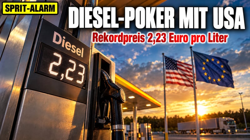 Diesel-Poker in Washington: Wird Tanken in Deutschland noch teurer?