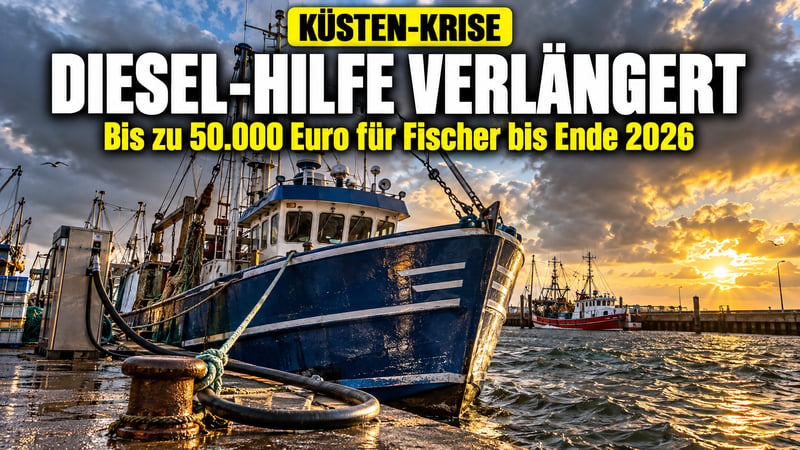 Diesel-Schock auf hoher See: Berlin verlängert Rettungsring für Fischer