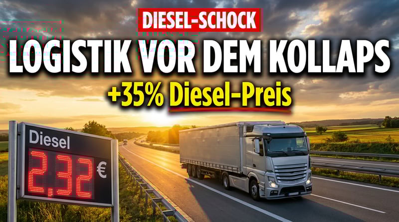Diesel-Schock erschüttert Deutschland: Wie die Logistikbranche unter der Energiepolitik zerbricht