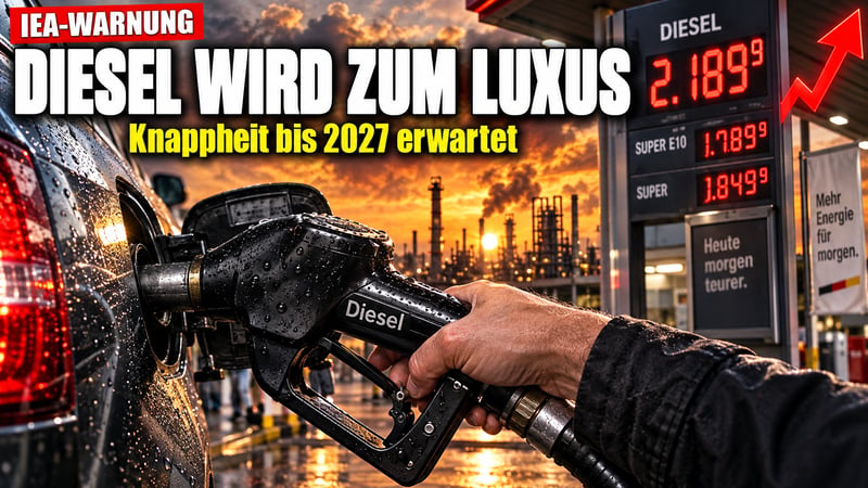 Diesel-Schock: Warum Tanken bis 2027 zum Luxus werden könnte