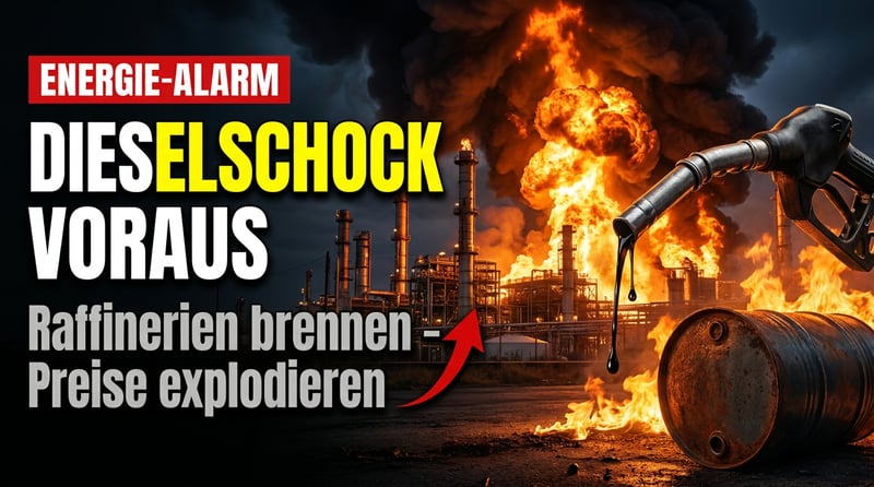 Dieselschock voraus: Wie zerstörte Raffinerien die Weltwirtschaft ins Wanken bringen könnten