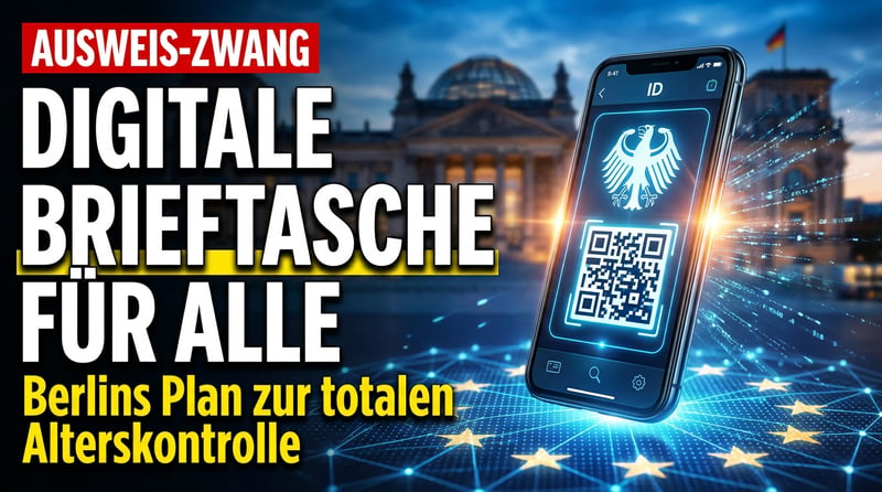 Digitale Brieftasche für alle: Wie Berlin die Alterskontrolle im Netz zum Türöffner für den Ausweis-Zwang macht