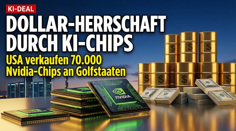 Digitale Dollar-Herrschaft: Wie Amerika seine KI-Träume mit Golfstaaten-Milliarden finanziert