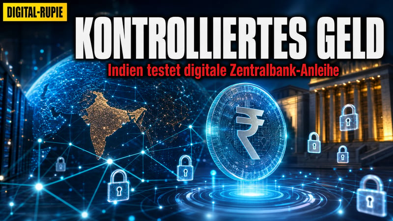 Digitale Rupie trifft Anleihe: Indien testet den Kontrollstaat im Geldsystem