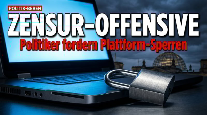 Digitale Zensur: Wie deutsche Politiker die Meinungsfreiheit systematisch aushöhlen