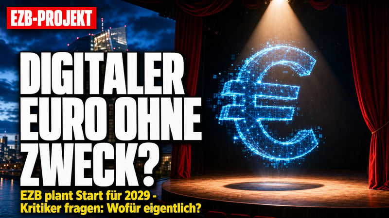 Digitaler Euro 2029: Milliardenprojekt ohne Publikum?