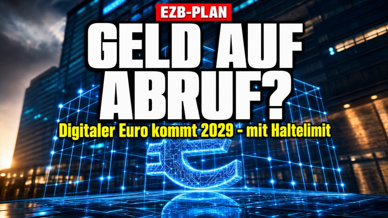 Digitaler Euro 2029: Wird Ihr Geld bald fernsteuerbar?