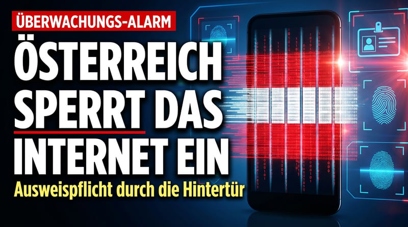Digitales Gefängnis in Rot-Weiß-Rot: Wie Österreich das Internet unter staatliche Kontrolle bringen will