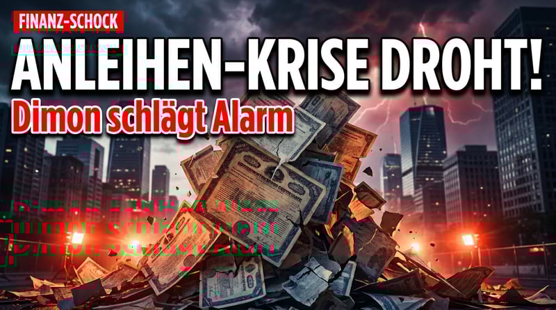Dimon schlägt Alarm: Die nächste Anleihen-Krise könnte alles in den Schatten stellen