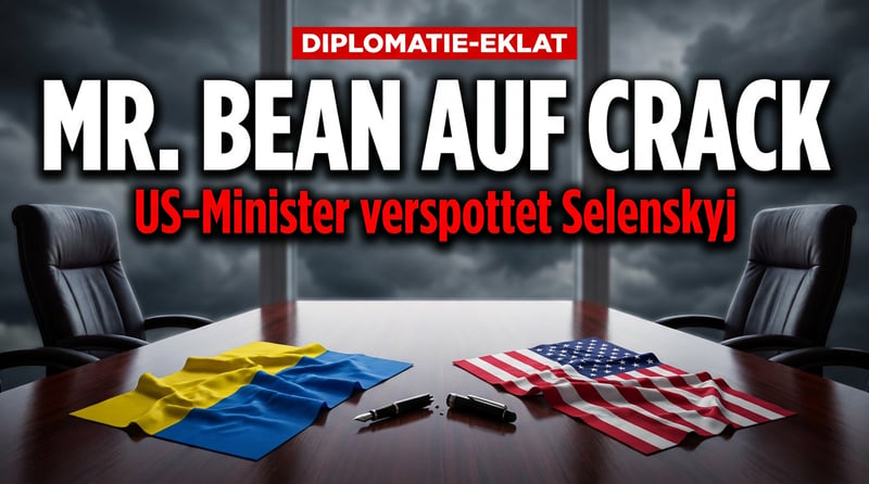 Diplomatie auf dem Tiefpunkt: Wie ein US-Minister Selenskyj als «Mr. Bean auf Crack» verspottete
