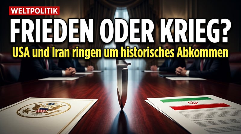 Diplomatie auf Messers Schneide: USA und Iran ringen um historisches Friedensabkommen – während die Lügenmedien zündeln