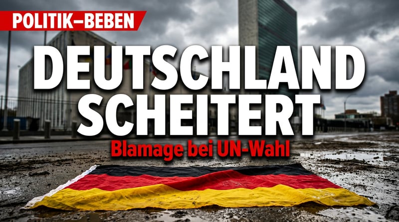 Diplomatische Bauchlandung: Deutschland scheitert kläglich am UN-Sicherheitsrat