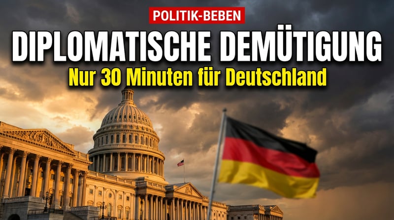 Diplomatische Demütigung: Wadephul in Washington wie ein ungebetener Gast behandelt