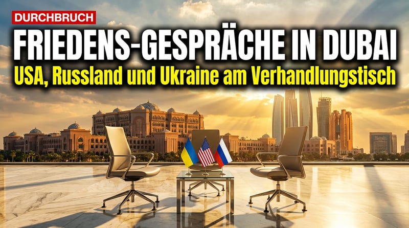 Diplomatischer Durchbruch? Selenskyj verkündet historisches Dreiertreffen in den Emiraten