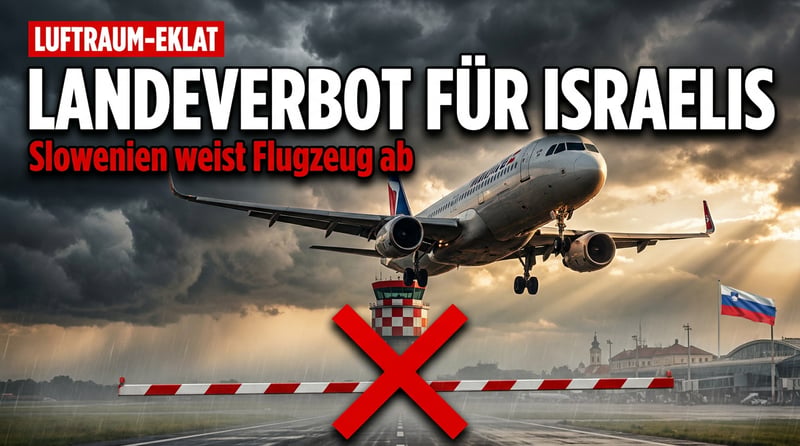 Diplomatischer Eklat am Himmel: Slowenien verwehrt israelischem Flugzeug die Landung