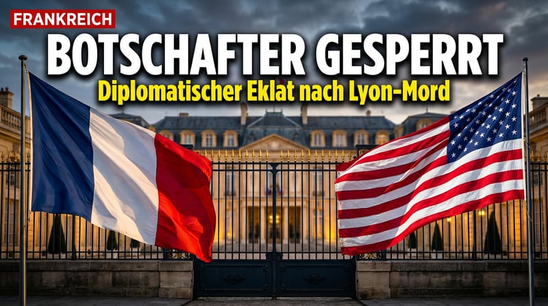 Diplomatischer Eklat: Frankreich sperrt US-Botschafter Kushner nach Mord an jungem Identitären aus
